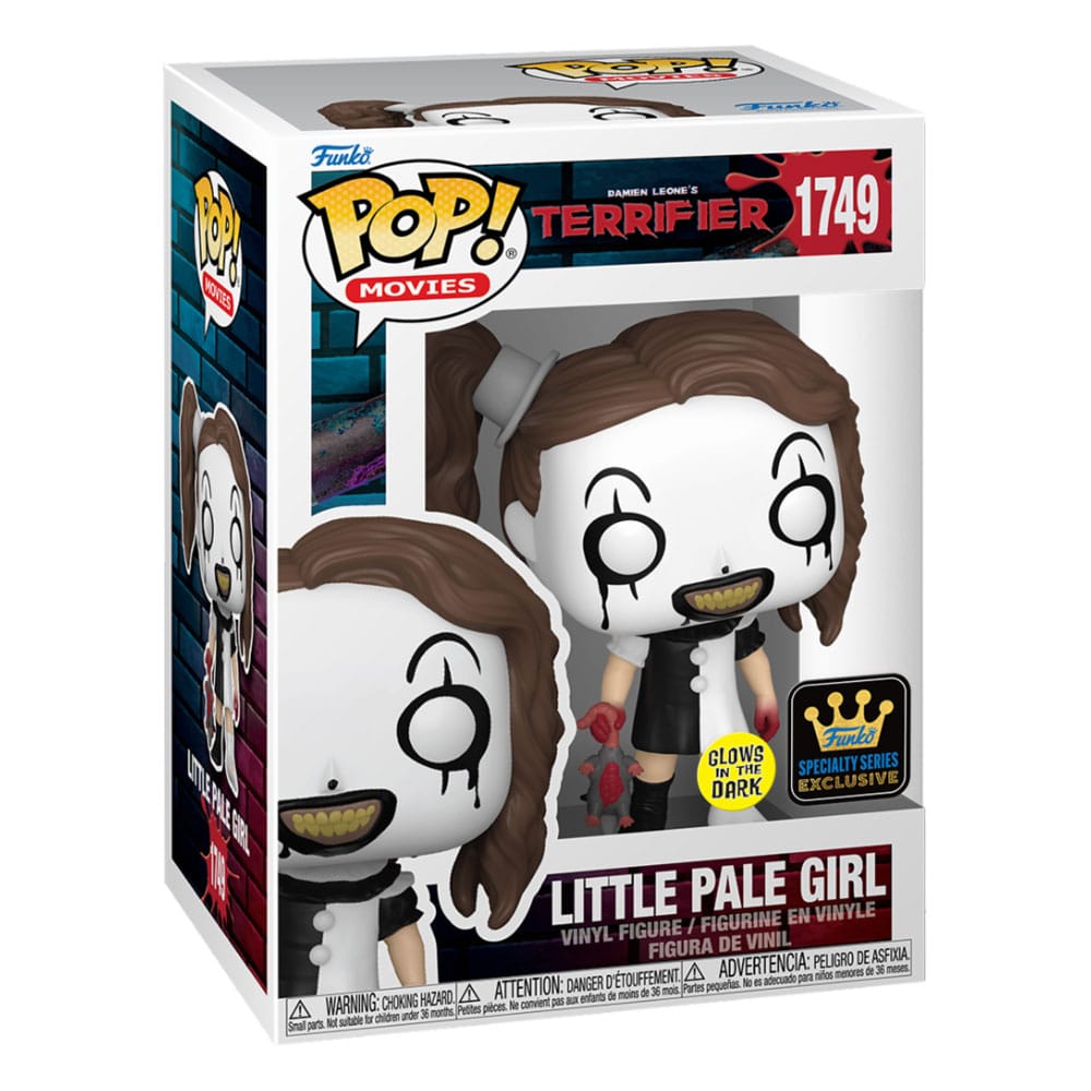 TERRIFIER POP! MOVIES VINYL FIGURE LITTLE PALE GIRL(GW) 9 CM