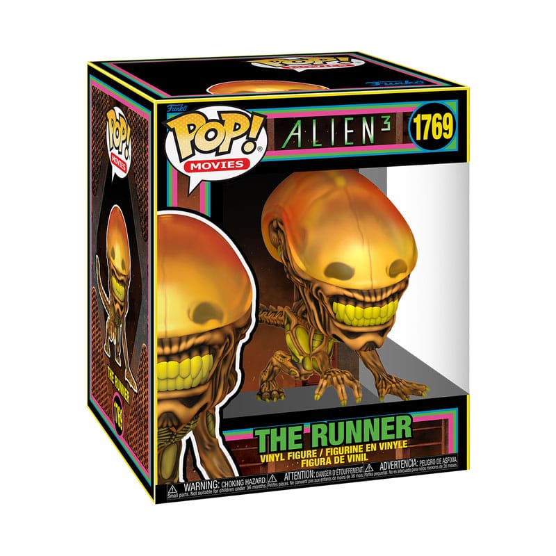 Alien 3 Super Sized POP! Marvel Vinyl Figure The Runner (BLKLT) Exclusive Edition 15 cm P039424