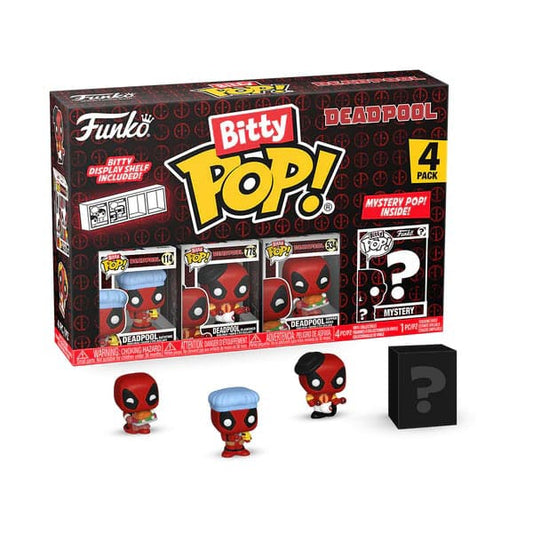 Deadpool Bitty POP! Vinyl Figure 4-Pack Bathtime 2,5 cm P039437