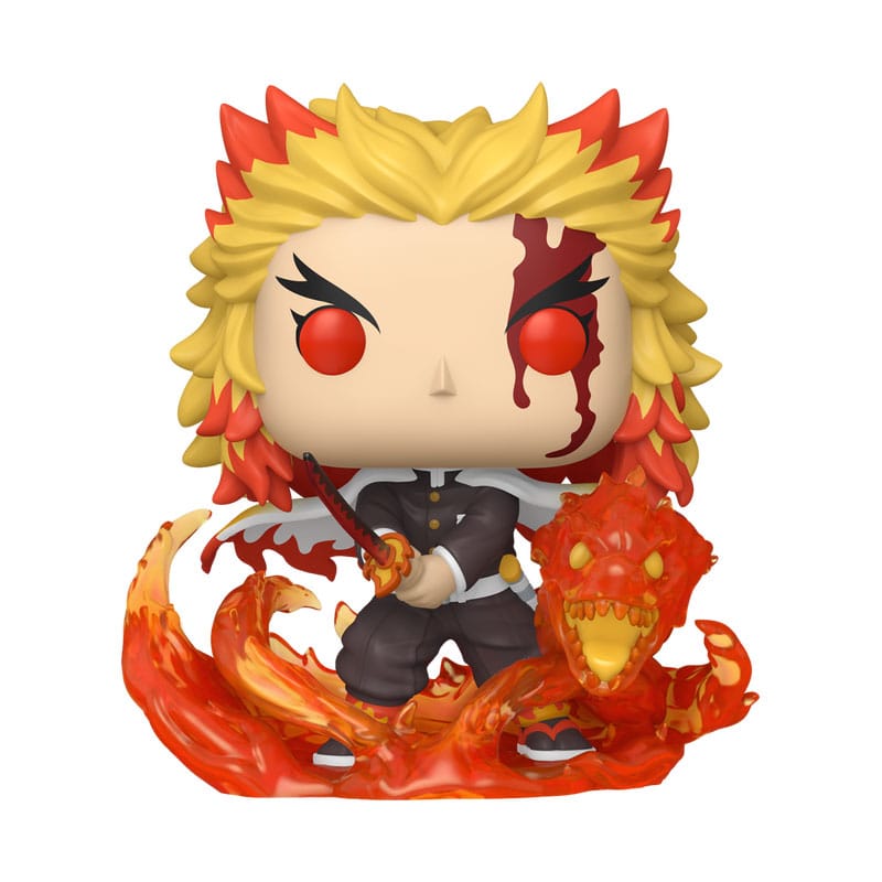 DEMON SLAYER: KIMETSU NO YAIBA POP! ANIMATION VINYL FIGURE KYOJURO RENGOKU 9TH F P039441