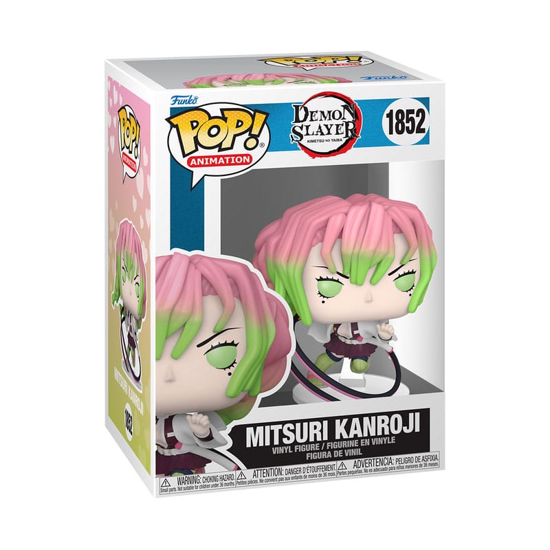 DEMON SLAYER: KIMETSU NO YAIBA POP! ANIMATION VINYL FIGURE MITSURI (ATTACK) 9 CM