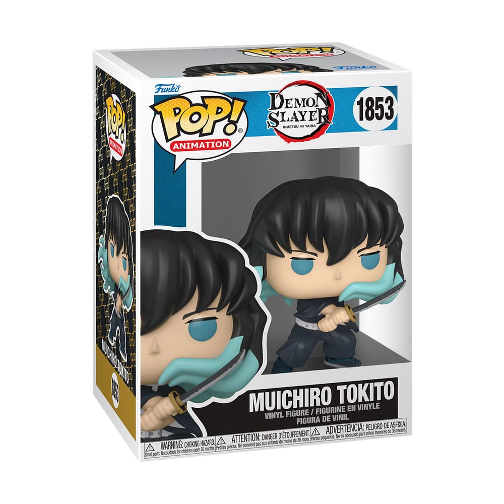 DEMON SLAYER: KIMETSU NO YAIBA POP! ANIMATION VINYL FIGURE MUICHIRO (ATTACK) W/C P039465