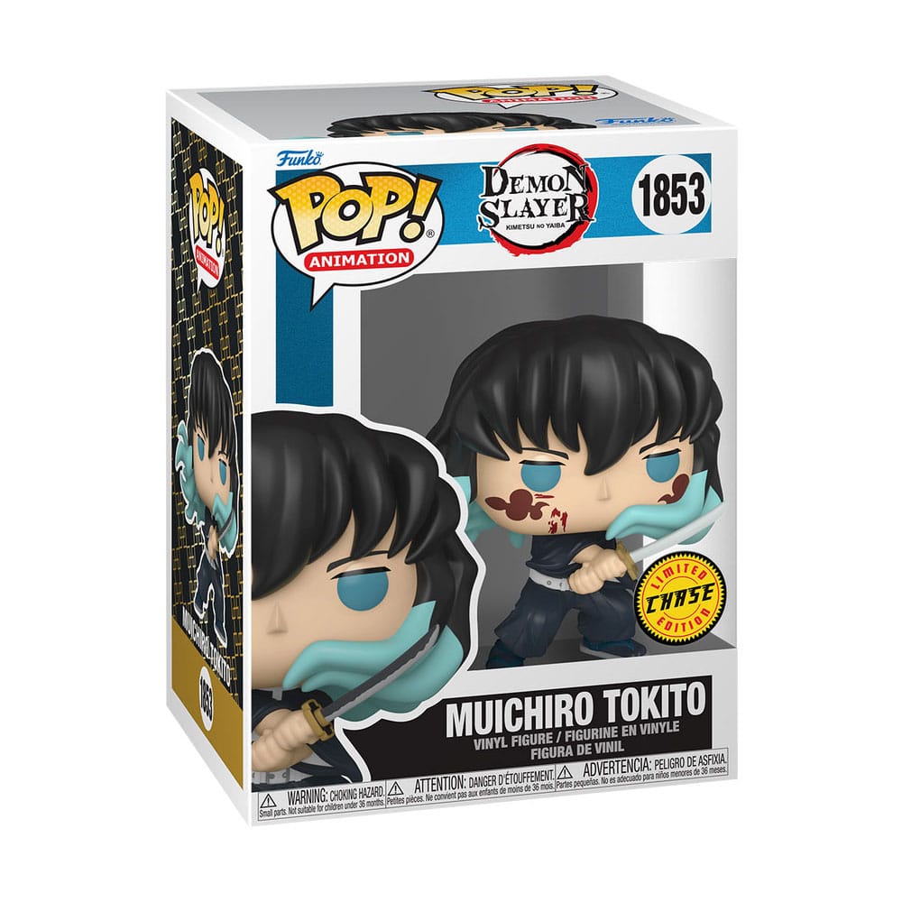 DEMON SLAYER: KIMETSU NO YAIBA POP! ANIMATION VINYL FIGURE MUICHIRO (ATTACK) W/C P039465