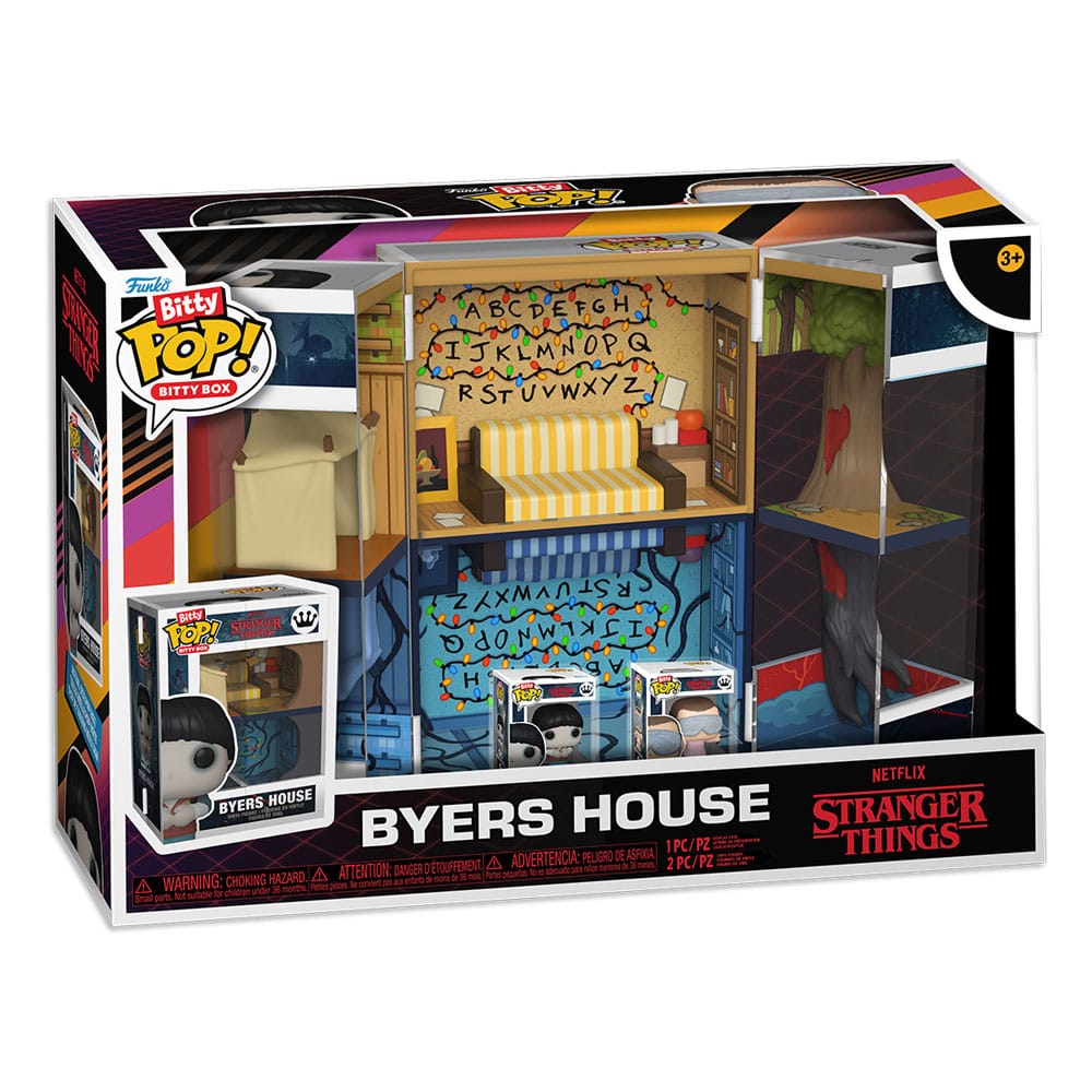 STRANGER THINGS BITTY POP! BOXES VINYL FIGURE BYERS HOUSE