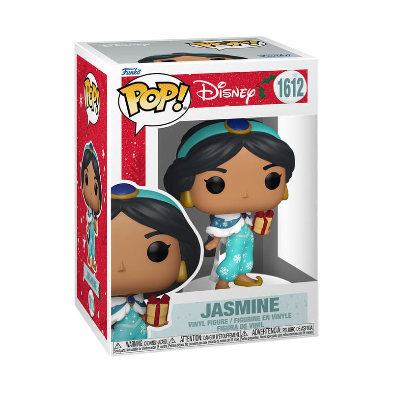DISNEY PRINCESS POP! VINYL FIGURE HOLIDAY JASMINE 9 CM