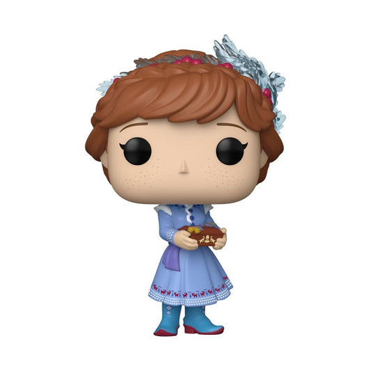 DISNEY PRINCESS POP! VINYL FIGURE HOLIDAY ANNA 9 CM