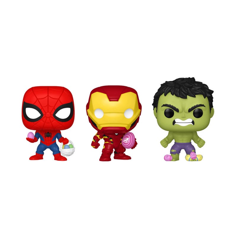 MARVEL POCKET POP! VINYL FIGURE 3-PACK EASTER 4 CM P039589
