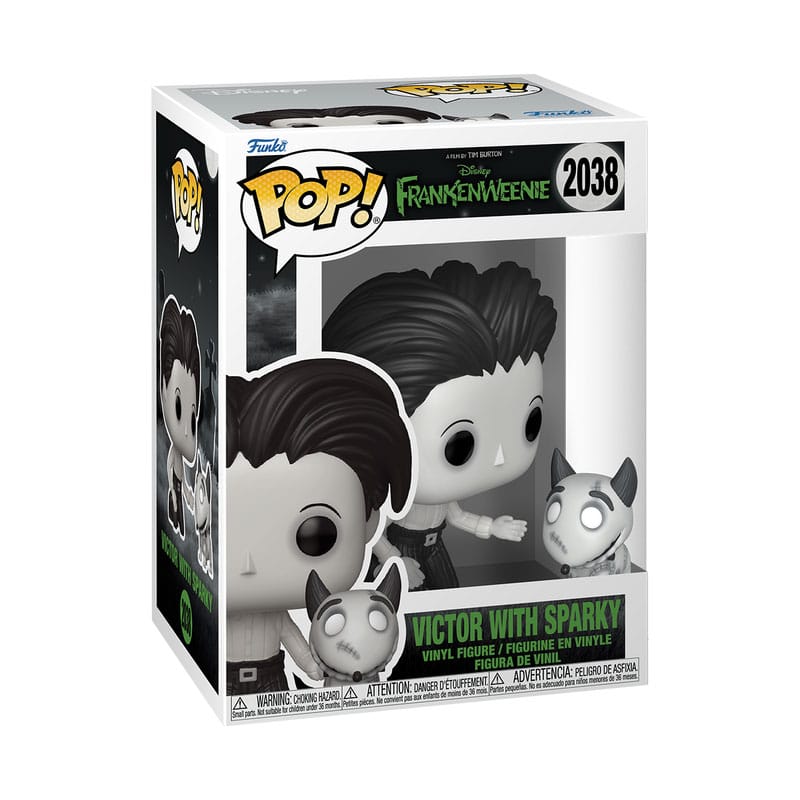 FRANKENWEENIE POP&BUDDY! MOVIES VINYL FIGURES F W/V 9 CM