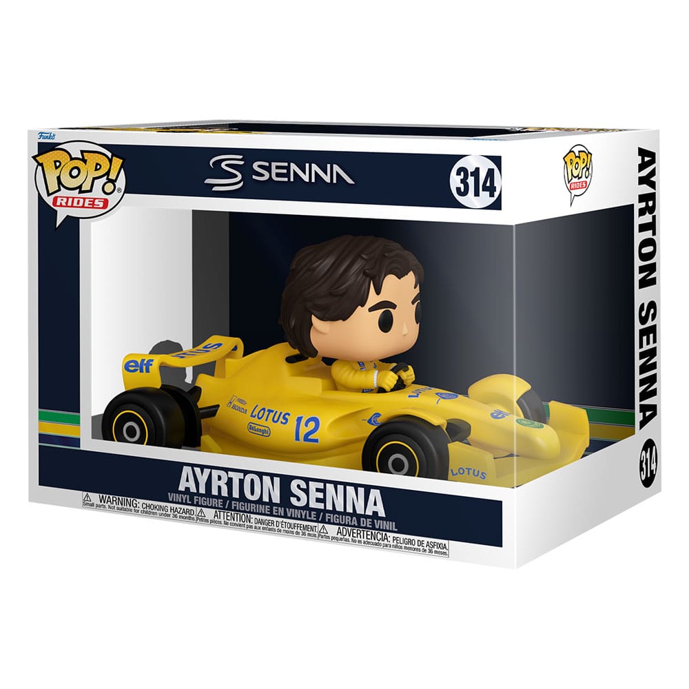 FORMULA 1 POP! RIDES DELUXE VINYL MCLAREN- AYRTON SENNA 9 CM P039600