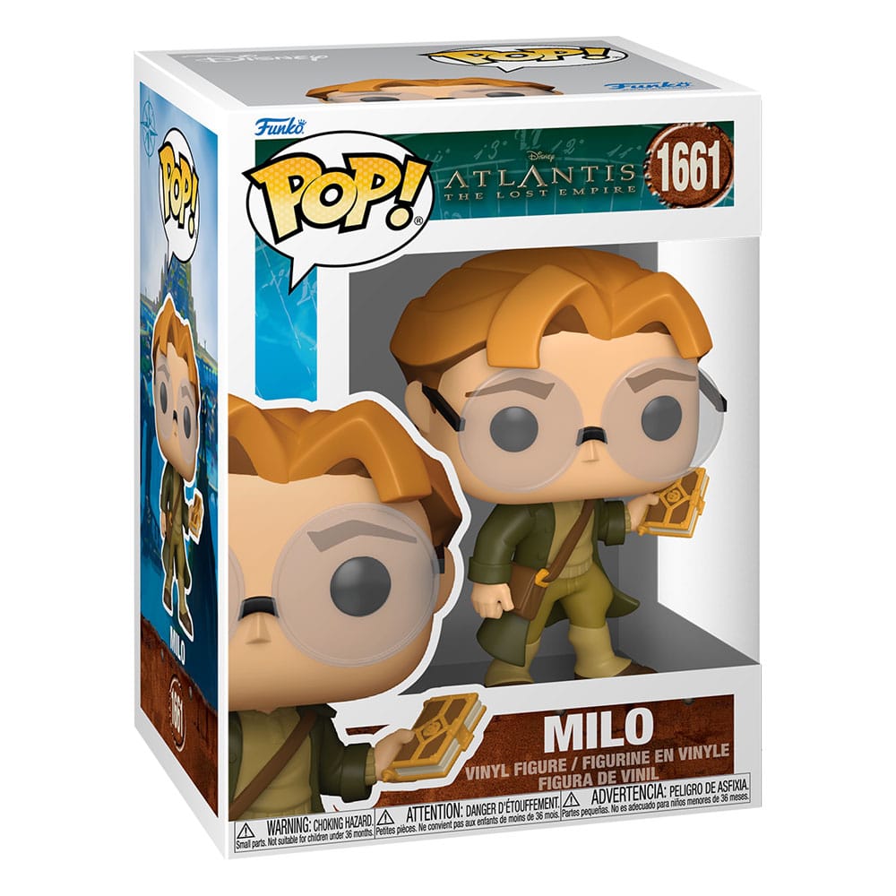 Atlantis: The Lost Empire POP! Vinyl Figure Milo 9 cm P039662