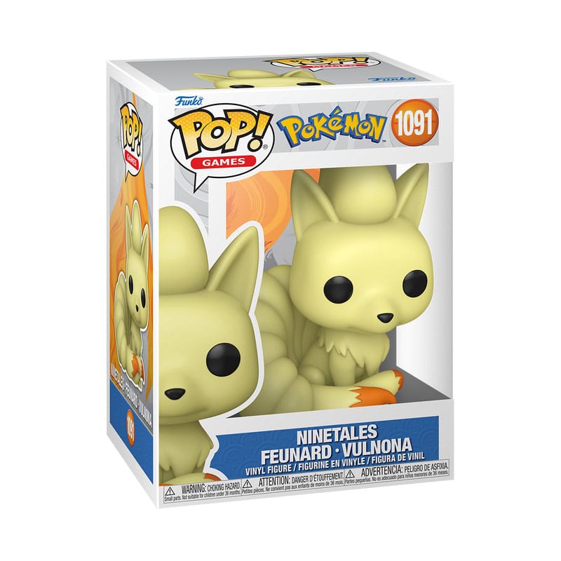 POKEMON POP! GAMES VINYL FIGURE NINETALES 9 CM