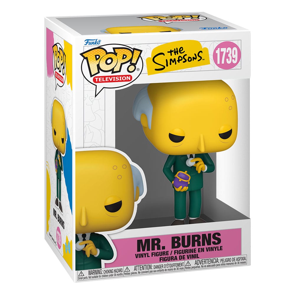SIMPSONS POP! TV VINYL FIGURE MR.BURNS 9 CM P039748