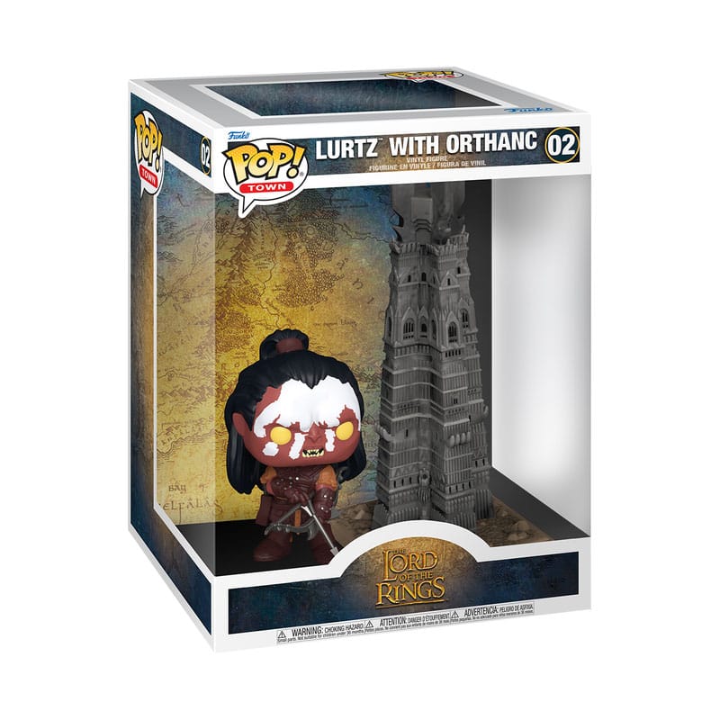 Lord of the Rings POP! Town Vinyl Figure Lurtz w/Tower 9 cm P039766