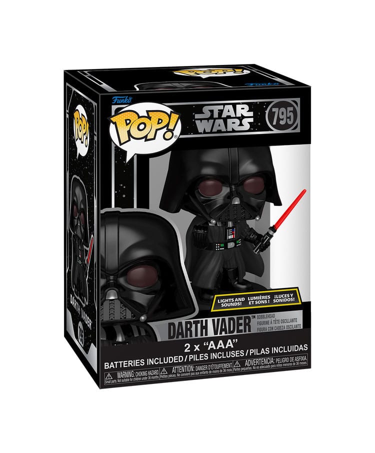 STAR WARS SUPER SIZED POP! VINYL FIGURE SUPER DARTH VADER(SFX) 12 CM