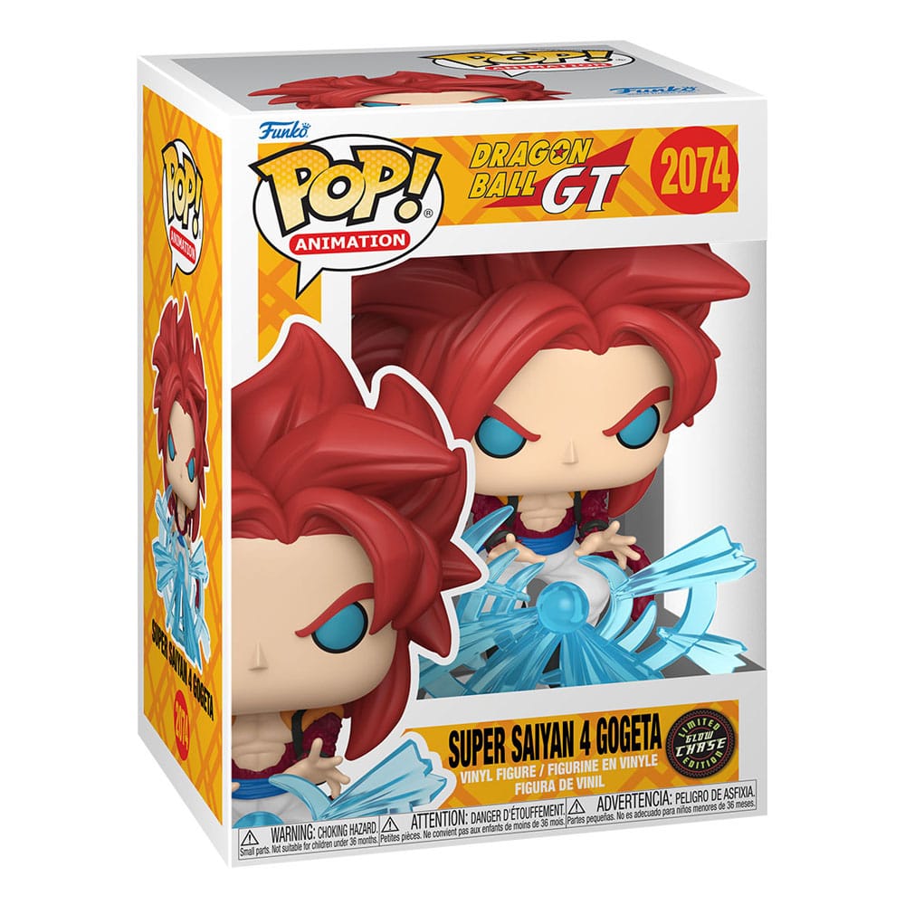 DRAGON BALL GT POP! ANIMATION VINYL FIGURE GOGETA W/CH(GW) 9 CM