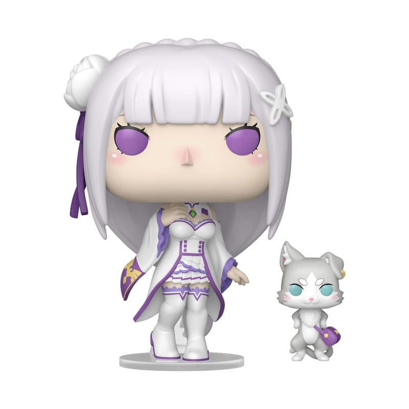 Re:Zero POP!&Buddy Animation Vinyl Figures Emilia w/Puck 9 cm P039819