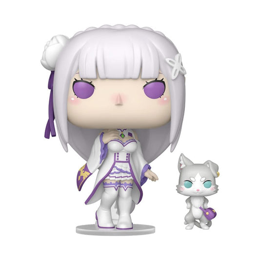 Re:Zero POP!&Buddy Animation Vinyl Figures Emilia w/Puck 9 cm P039819