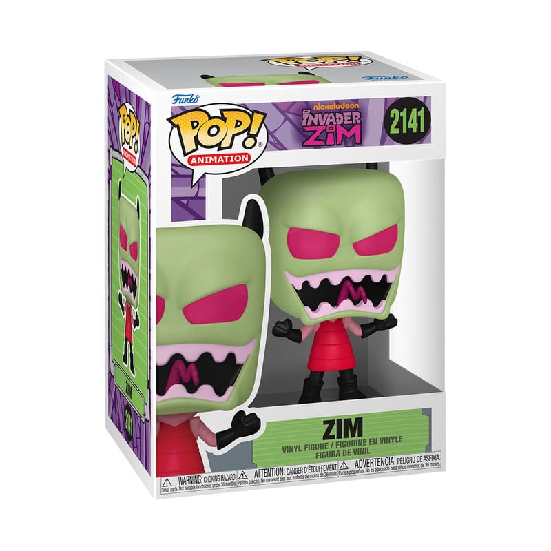 Invader Zim POP! Animation Vinyl Figures Zim 9 cm P039846