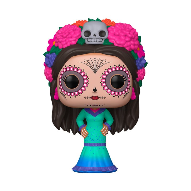 Dia de Los Muertos POP! Icons Vinyl Figure La Catrina (Azul) 9 cm P039853