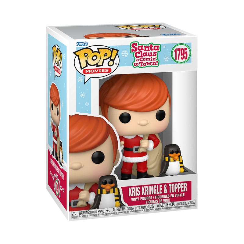 Santa Claus is Comin' to Town POP&Buddy TV Vinyl Figure Kris w/Topper 9 cm P039856