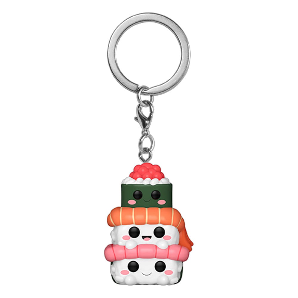Kawaii Foodies Pocket POP! Vinyl Keychains 4 cm Sushi Stack Display (12) P069279