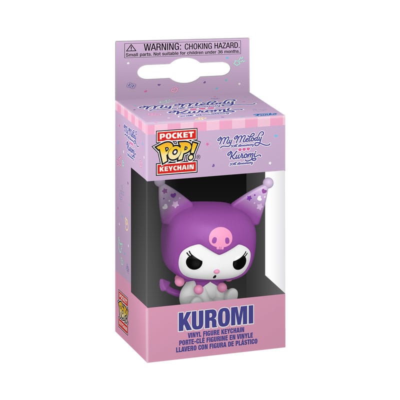 Sanrio POP! Vinyl Keychains 4 cm K/MM- Kuromi Display (12) P039949