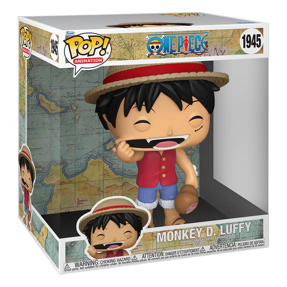 ONE PIECE SUPER SIZED JUMBO POP! VINYL FIGURE MONKEY D. LUFFY (STRETCHING) 25 CM P040005