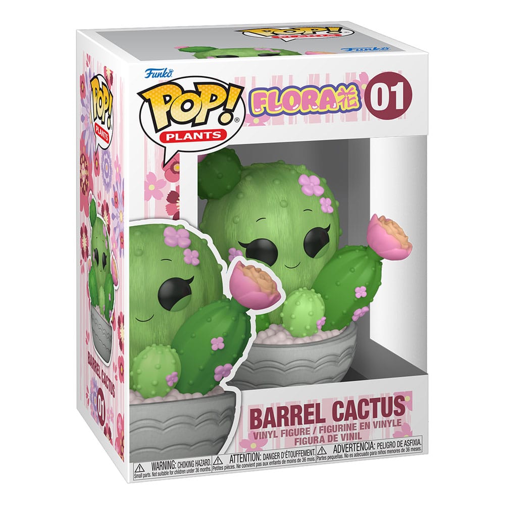 Flora POP! Plants Vinyl Figur Kawaii Cactus 9 cm