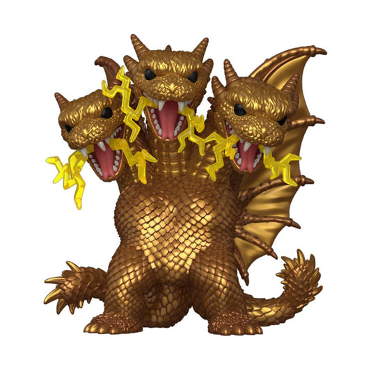 *Exclusive Edition* Godzilla Super Sized POP! Movies Vinyl Figure King Ghidora (Electric) 15 cm P065022
