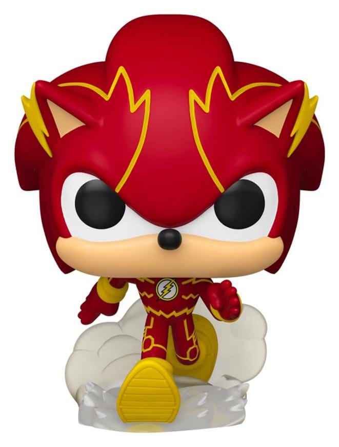 DC x Sonic the Hedgehog POP! Heroes Vinyl Figure Sonic as The Flash 9 cm P071118