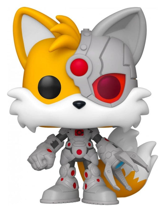 DC x Sonic the Hedgehog POP! Heroes Vinyl Figure Tails as Cyborg 9 cm P071119