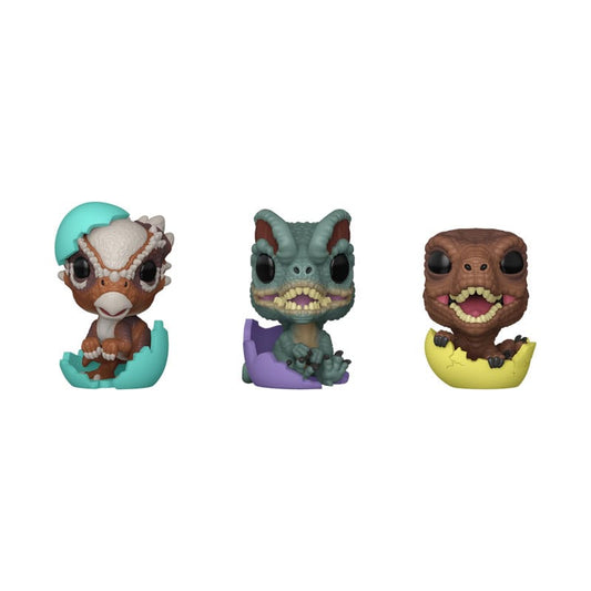 Jurassic Park Pocket POP! Vinyl Figure Easter Egg 3-Pack Dinos 4 cm P067789