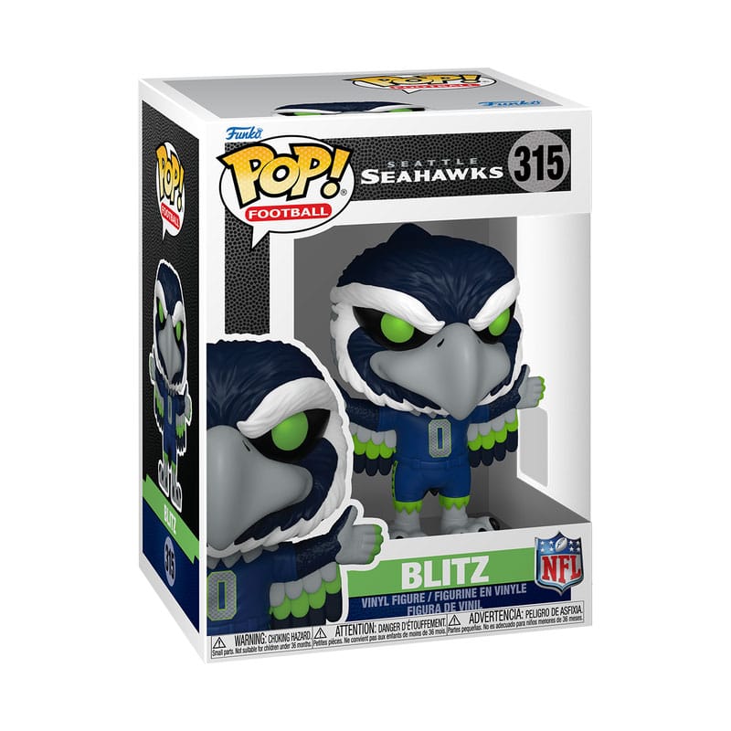 NFL: Legends POP! Sports Vinyl Figure Seahawks- Blitz 9 cm