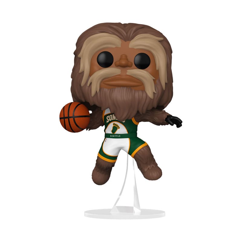 NBA Legends POP! Sports Vinyl Figure Mascots Sonics- Sasquatch 9 cm P065682