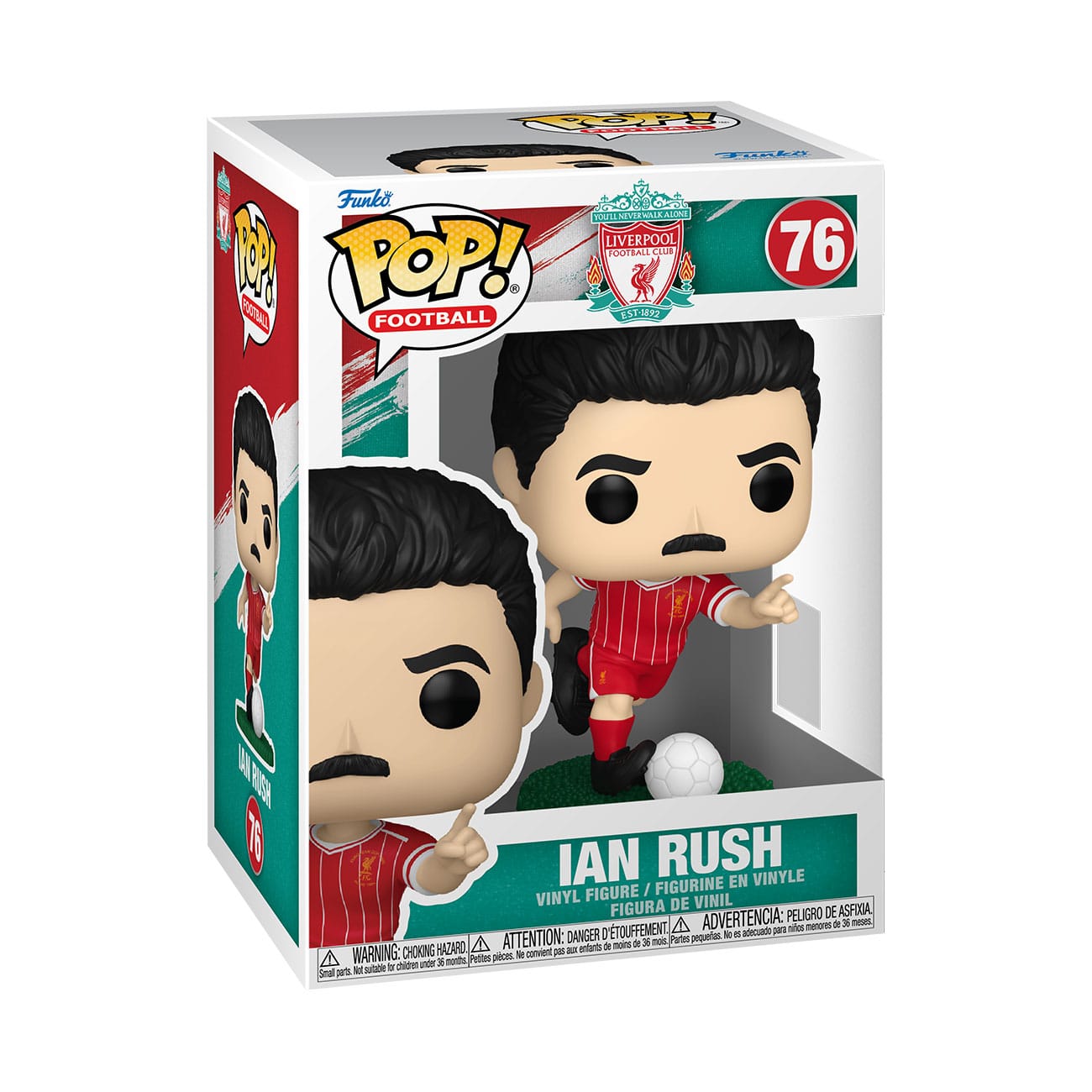 EFL POP! Football Vinyl Figure Liverpool - Ian Rush 9 cm P066872
