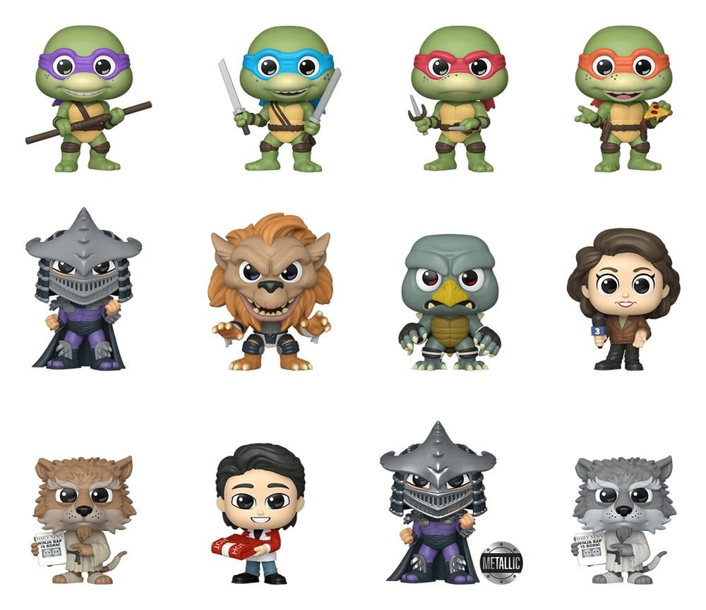 Teenage Mutant Ninja Turtles Mini Figures 5 cm The Secret of the Ooze Display (12) P069691