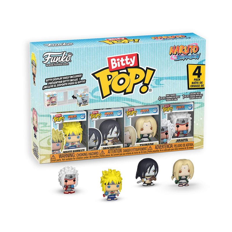 Naruto Shippuden Bitty POP! Vinyl Figure 4-Pack Team 2 2,5 cm P067798