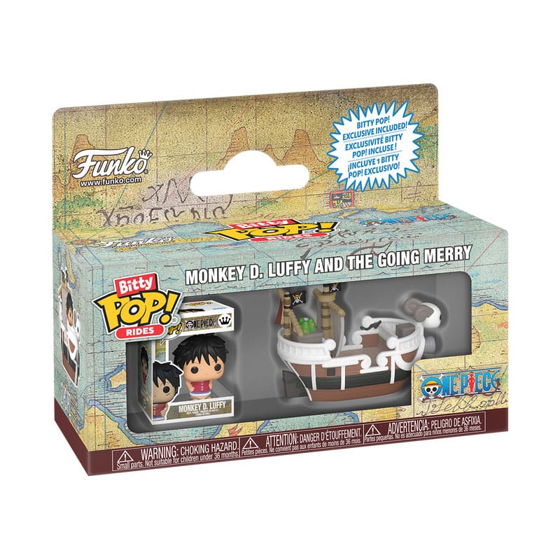 One Piece Bitty POP! Ride Vinyl Figure Going Merry w/Luffy 2,5 cm P067801