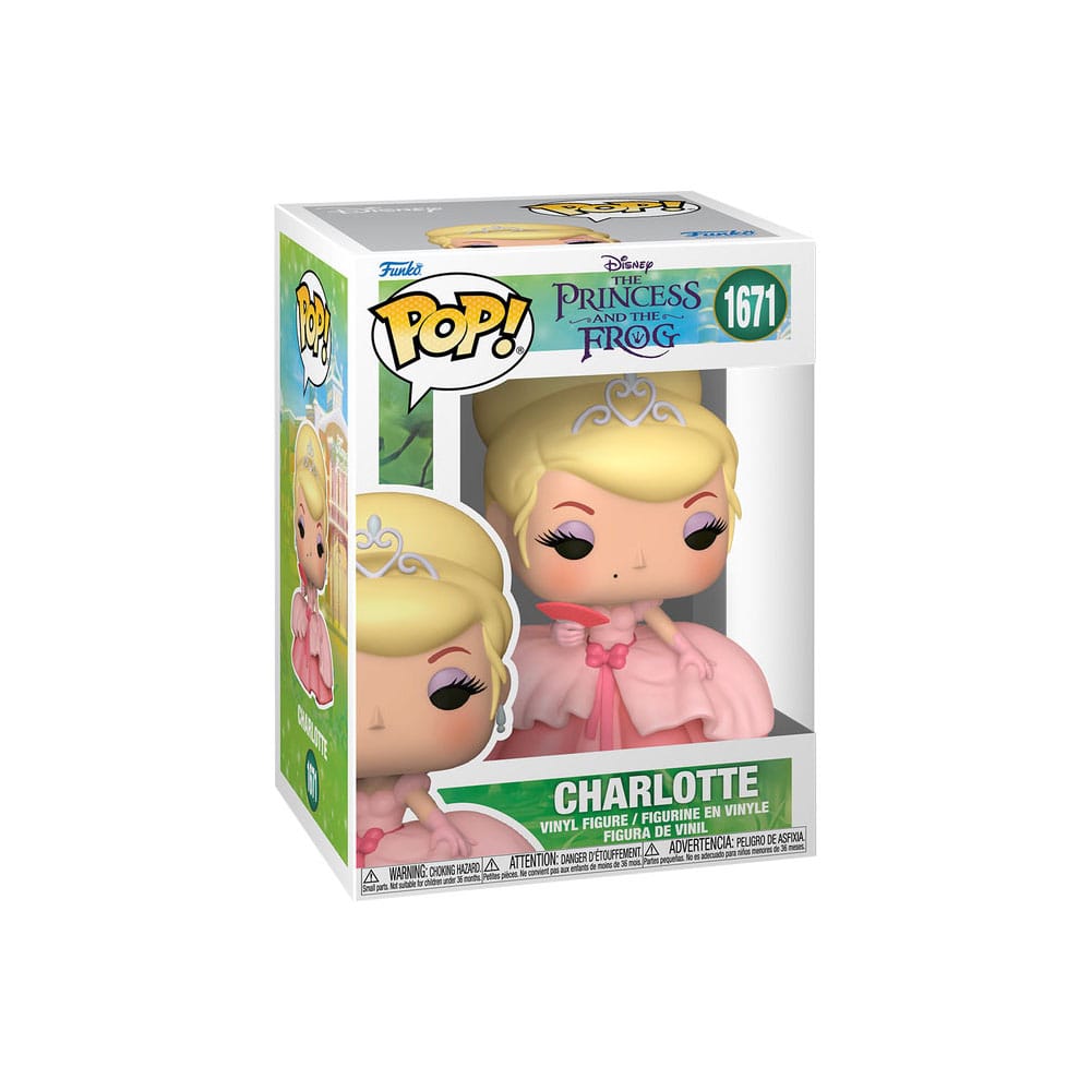 The Princess and the Frog POP! Vinyl Figures Charlotte w/Chase 9 cm Assortment (6) P066877