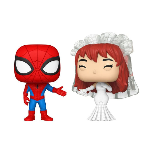 Marvel POP! Vinyl Figures 2-Pack Superhero Couples- SM & MJ 9 cm P068210