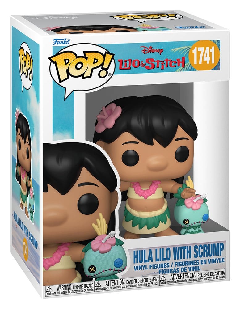 Lilo & Stitch POP! Vinyl Figure Hula Lilo with Scrump 9 cm P072077