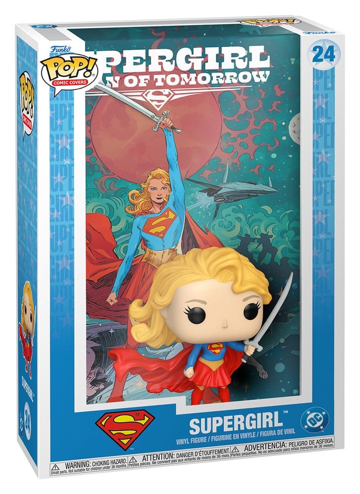 DC Comics POP! Comic Cover Vinyl Figure Supergirl 9 cm P072219