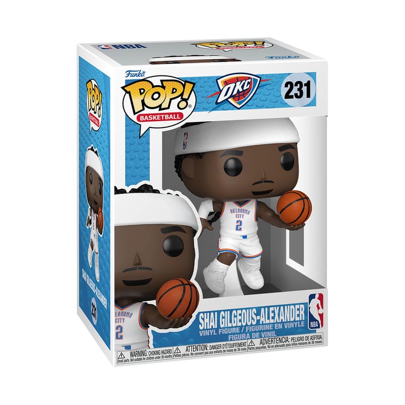 NBA Legends POP! Sports Vinyl Figure Thunder- SG-A (Home) 9 cm P067809