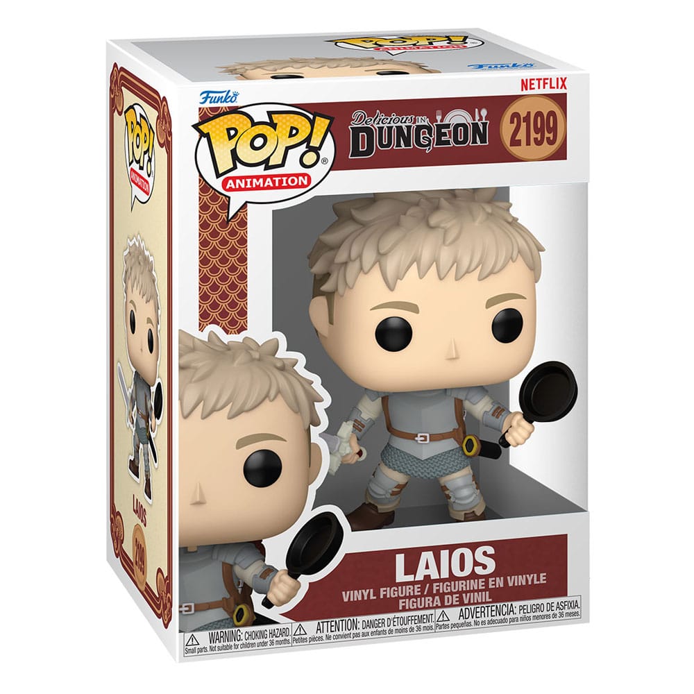 Delicious in Dungeon POP! Animation Vinyl Figures Laios with Chase 9 cm Assortment (6)