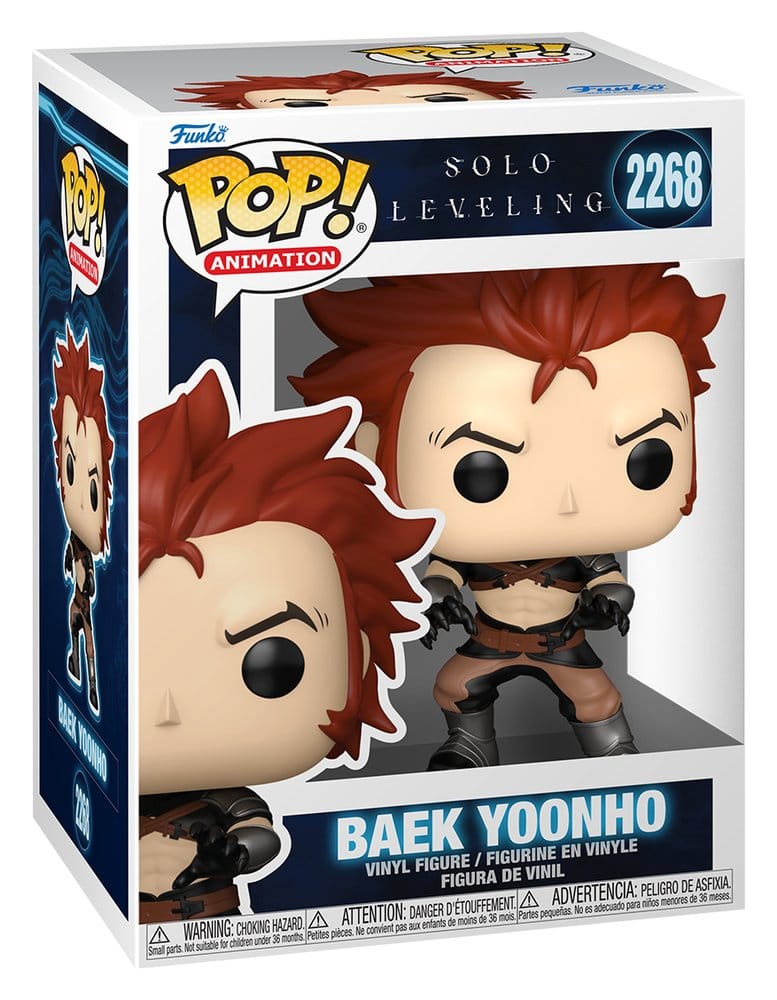 Solo Leveling POP! Animation Vinyl Figure Baek Yoonho 9 cm P071977