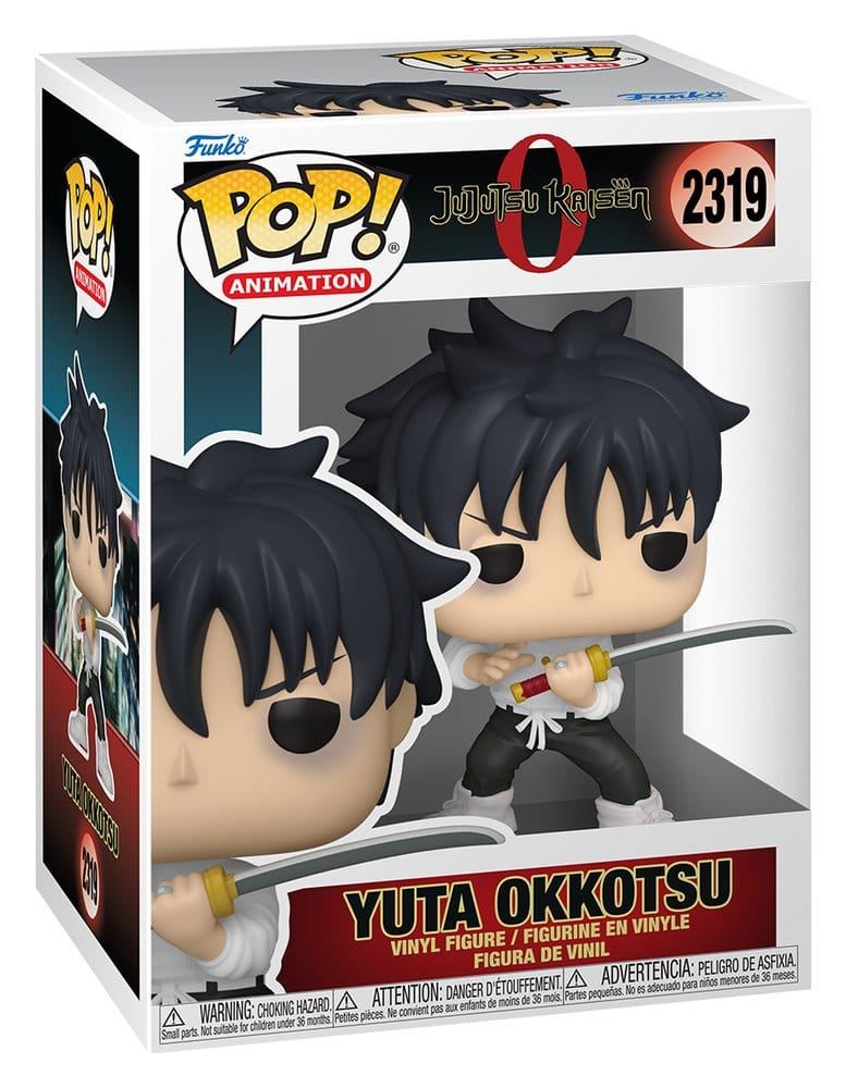 Jujutsu Kaisen POP! Animation Vinyl Figures Yuta 9 cm P072080