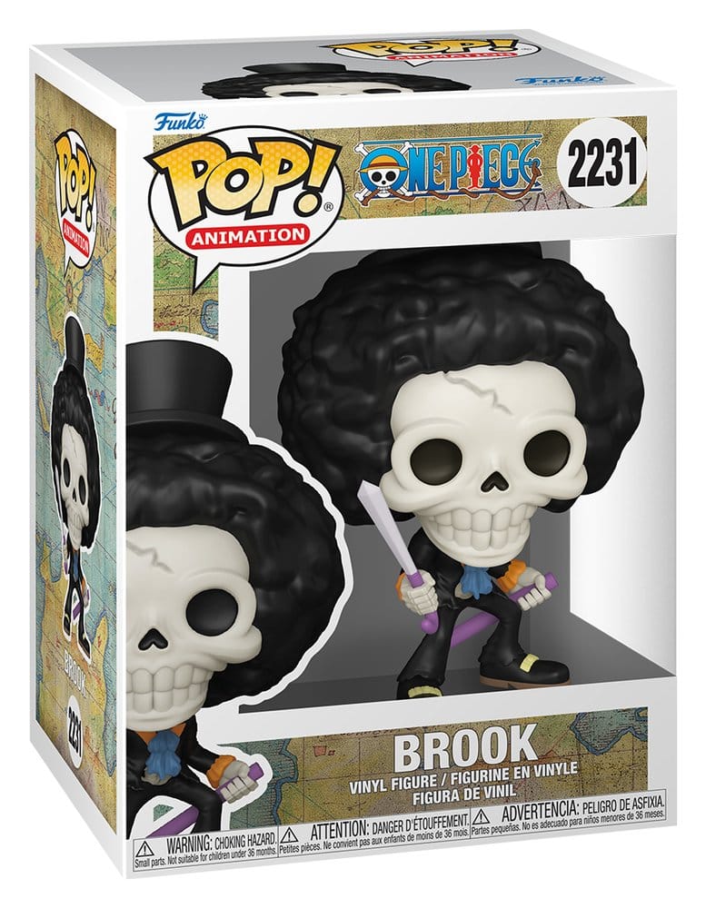 One Piece POP! Animation Vinyl Figure Brook (Refresh) 9 cm P072082