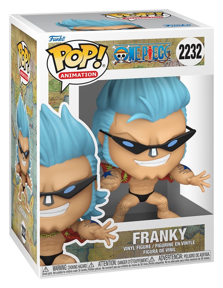 One Piece POP! Animation Vinyl Figure Franky (Refresh) 9 cm P072083
