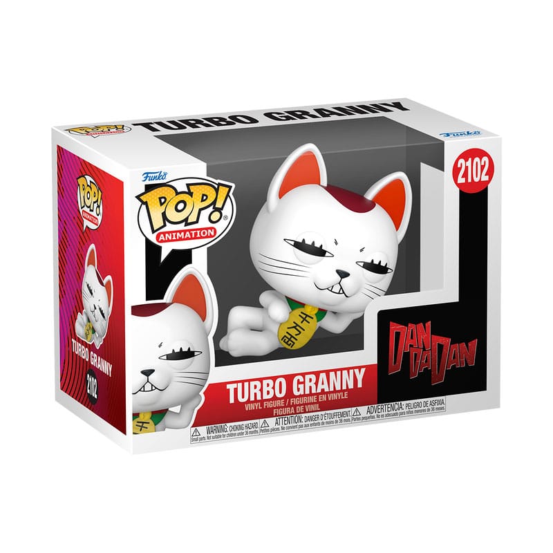 DANDADAN POP! VINYL ANIMATION FIGURE TURBOGRANNYCAT 9 CM