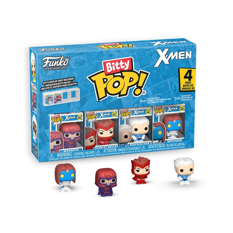 X-Men Bitty POP! Vinyl Figure 4-Pack Magneto 2,5 cm P067812